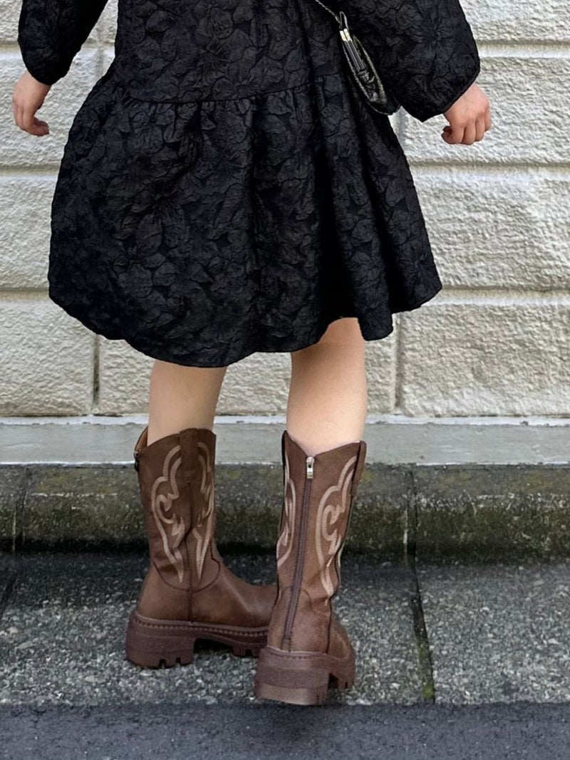 ブラウンウエスタンブーツ DPB76084 – CRAMMY