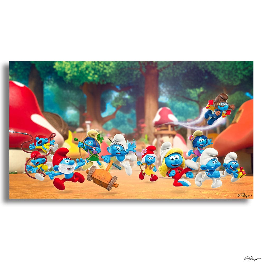 スマーフの村 - 木製ジグソーパズル – Crafthub Japan