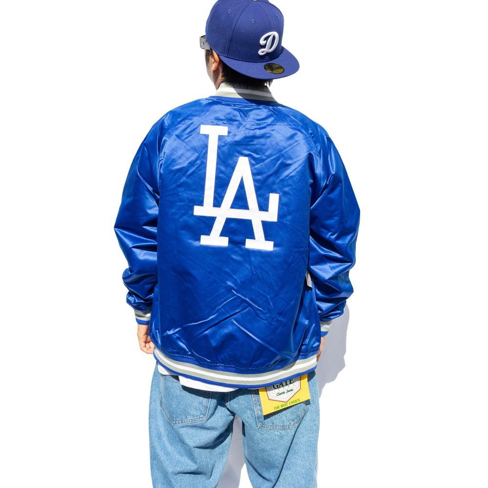 Mitchell&Ness ミッチェルアンドネス 【Stadium Jacket LA Dodgers