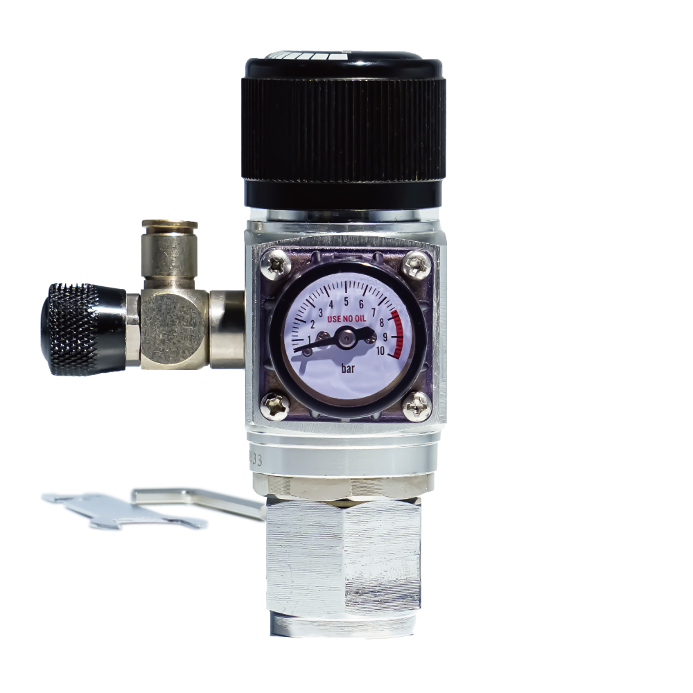 クリスタルアクア CO2レギュレーターS-1GR03A - 低流量水草育成用CO2