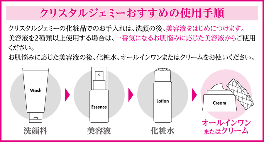 つやリンクルクリーム | クリスタルジェミー 中島香里の美白化粧品