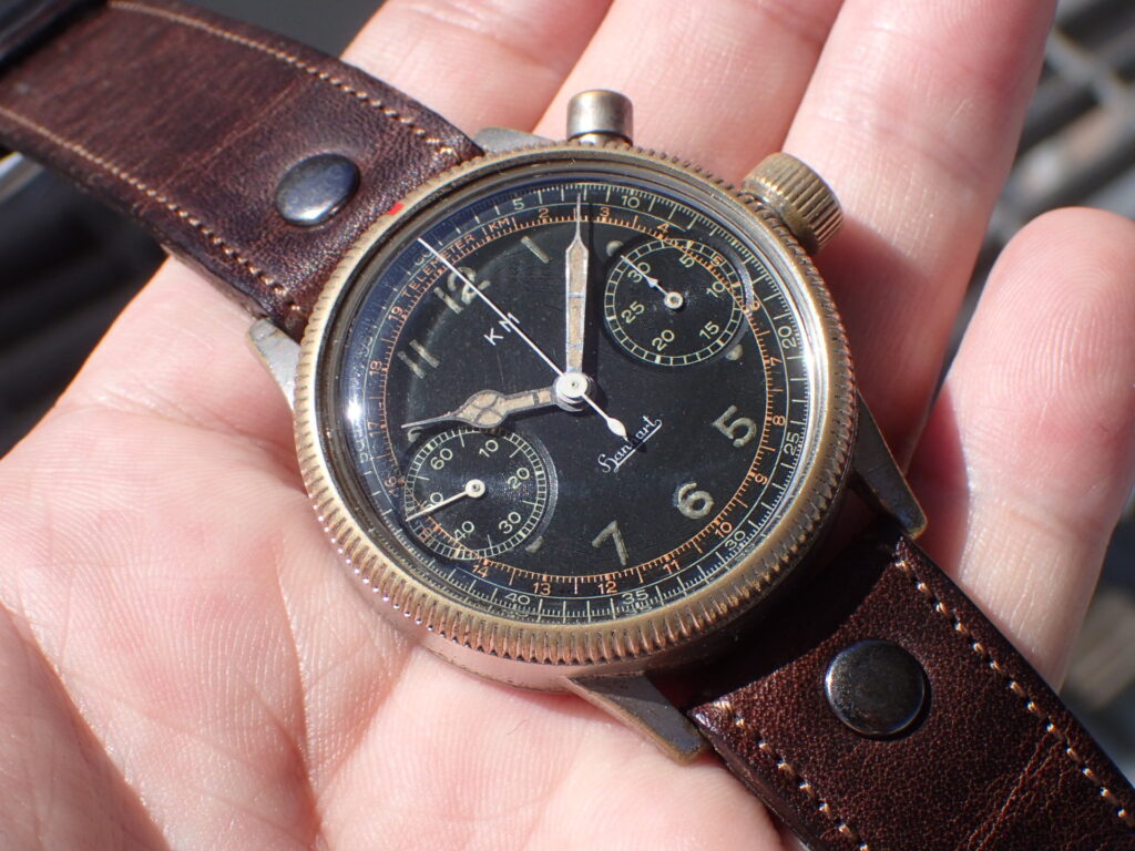 ハンハルト ドイツ海軍 KM クロノグラフ 1940年代 | VINTAGE WATCH