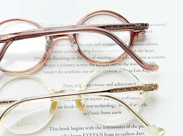 EYEVAN(アイヴァン) 可愛らしいラウンドセルフレーム”Peg” D-Eye