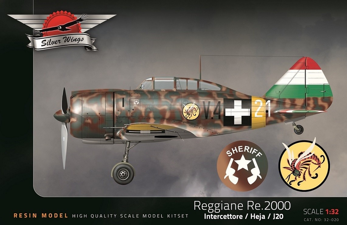 1/32 レジアーネRe.2000 イタリア空軍迎撃機 ハンガリー空軍ヘーヤ