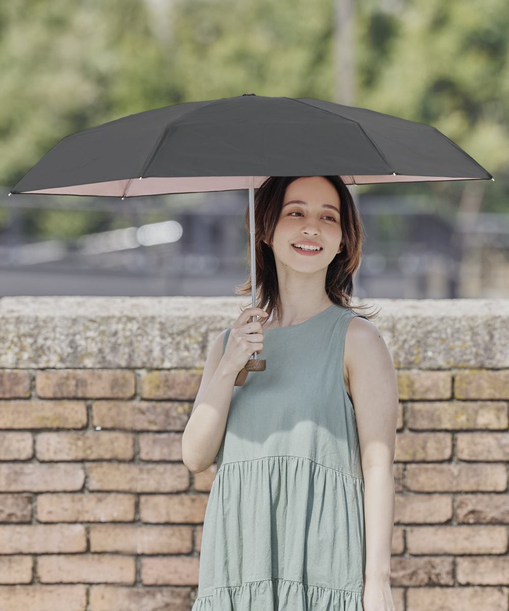 Wpc インサイドカラー 日傘 | ONE SIZE(19) ブラック (01) | other