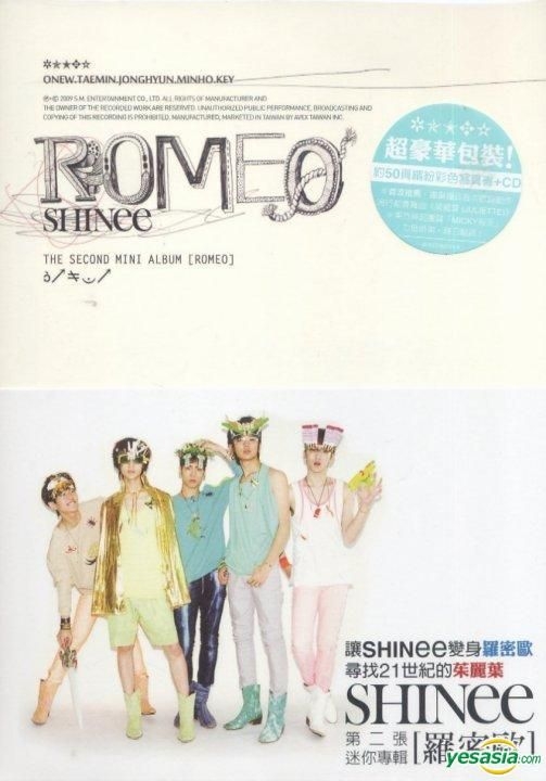 YESASIA: SHINee 2nd Mini Album - Romeo (Taiwan Version) Music