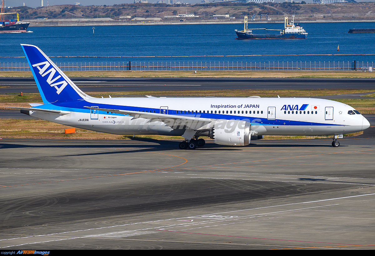 Boeing 787-8 Dreamliner ANA - All Nippon Airways JA831A