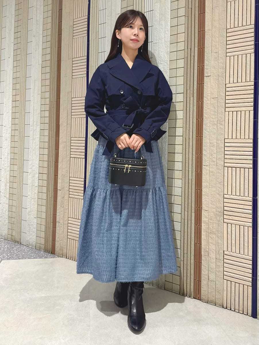 ペプラムトレンチショートコート(コート)｜OUTER（アウター）｜CELFORD