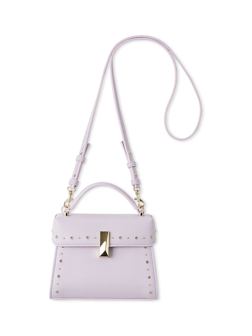 リュタン】ビジュースタッズポシェット(ハンドバッグ)｜BAGS（バッグ