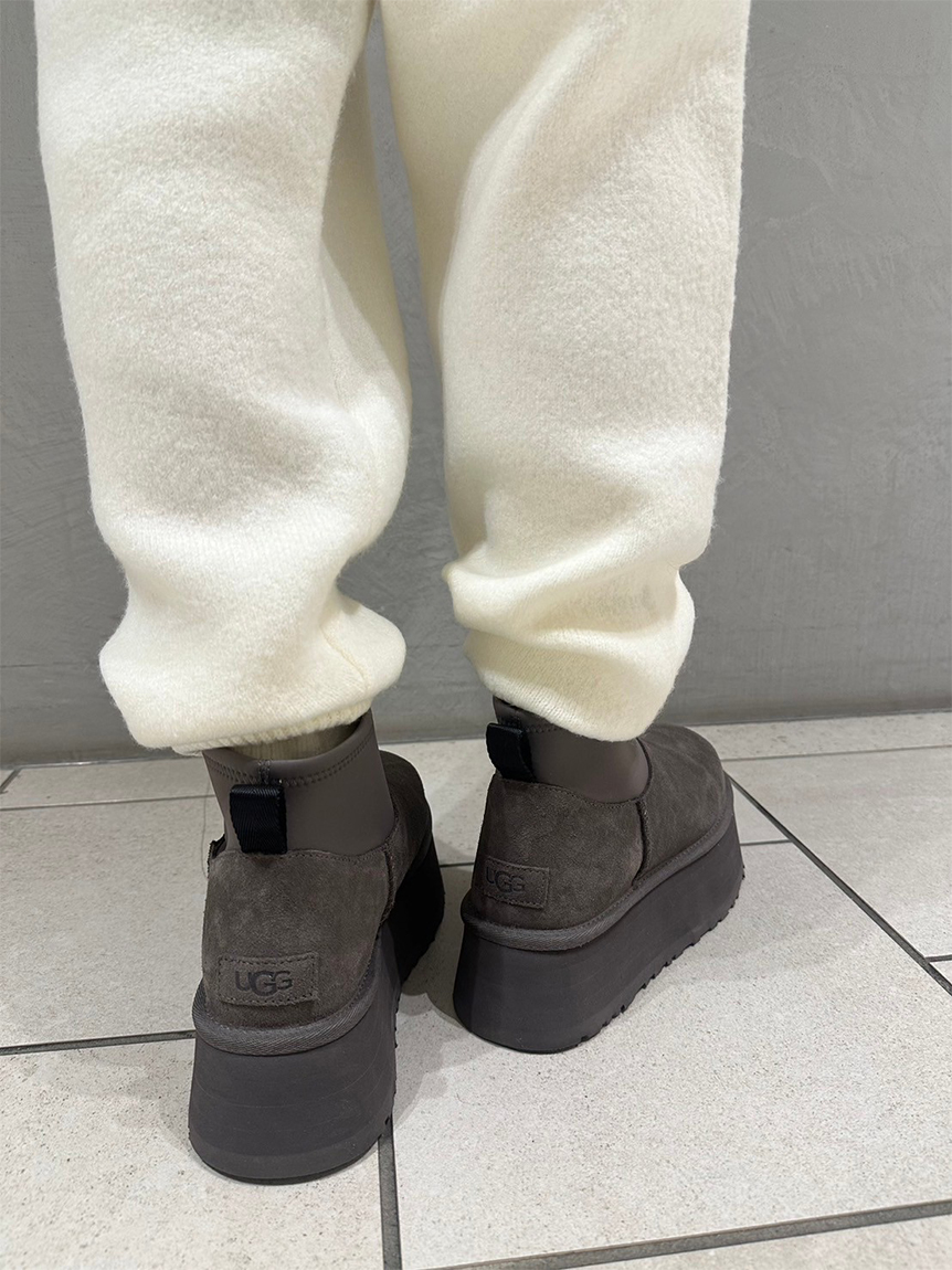 UGG for emmi】MINI DIPPER グレー 25サイズ UGG for emmi】MINI