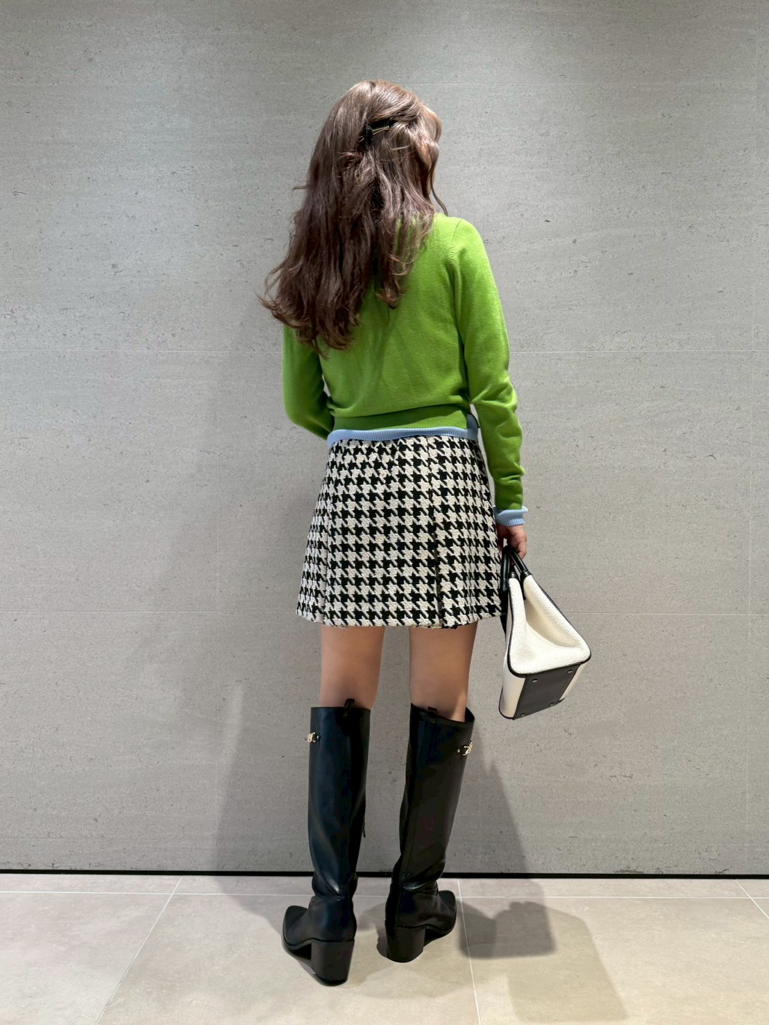 WEB限定サイズ2】ロービングチェックスカショーパン(スカートパンツ