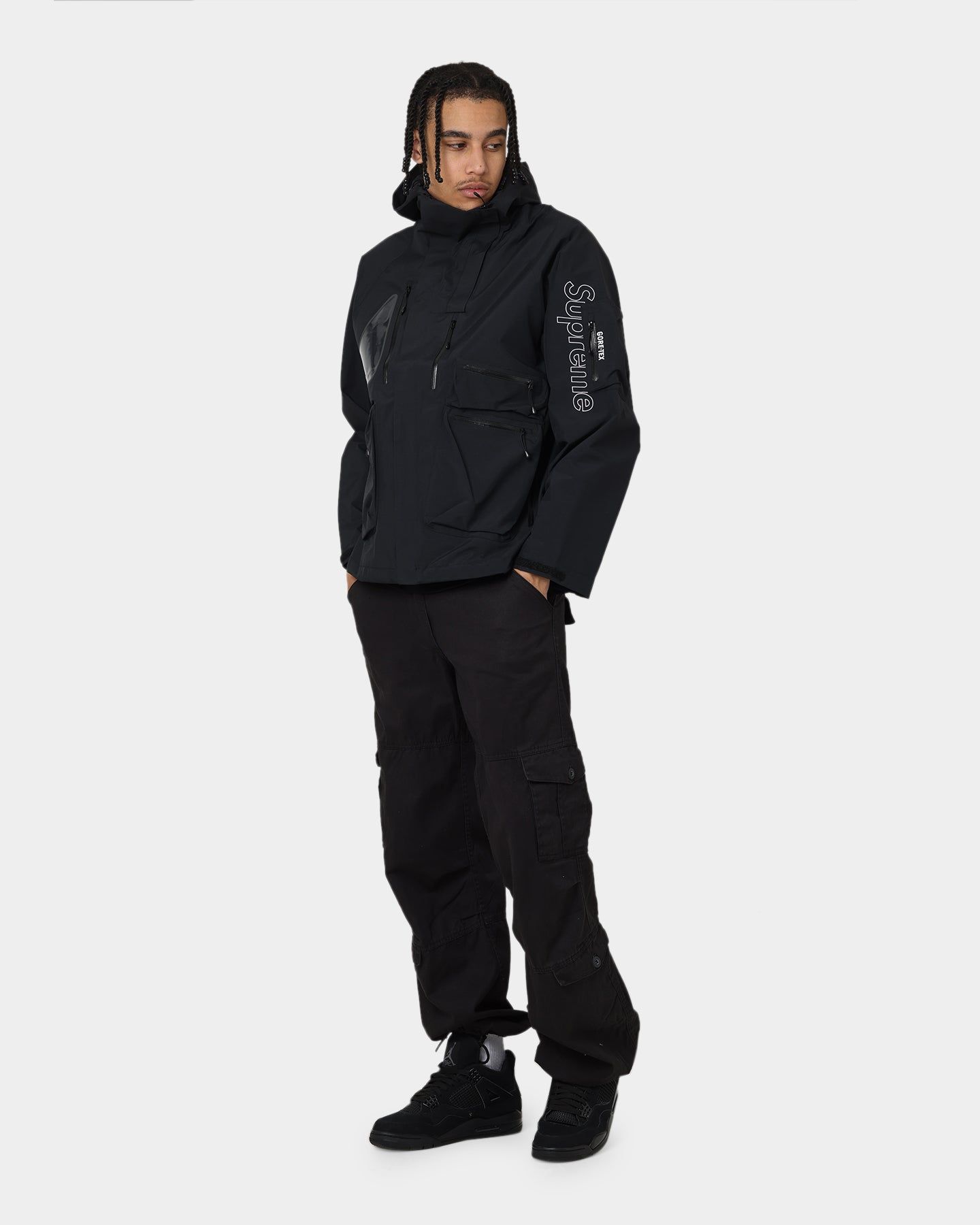 Supreme X Gore-Tex Tech Shell Jacket Black | Parallel