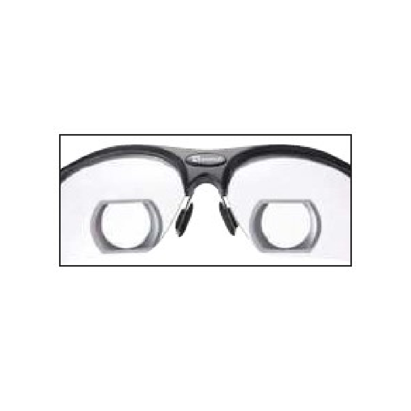 クリアビュールーペ TTLタイプ 3.5倍(樹脂フレーム)ブラック 瞳孔間