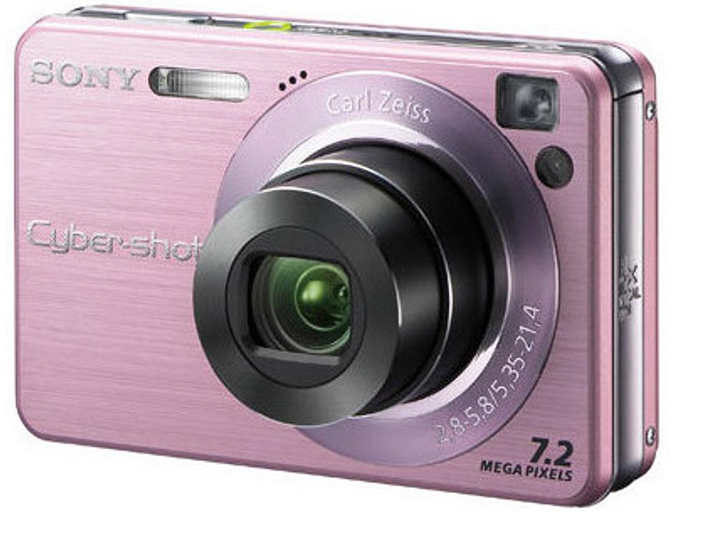 Sony Cyber-shot DSC-W120 Digital Camera - Pink