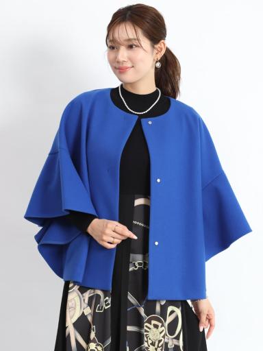 ラッフルスリーブウールライクアウター - FENNEL - FENNEL｜YAMADAYA STORE