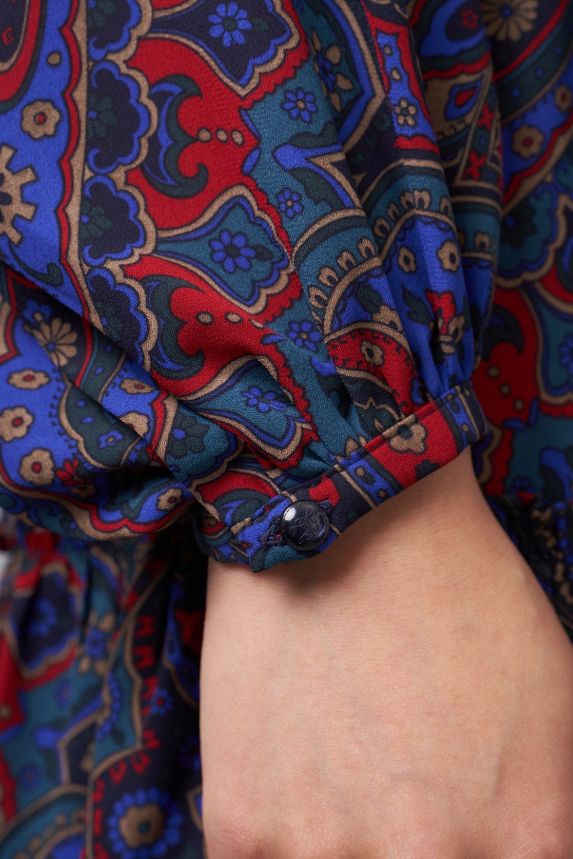 Lauren Ralph Lauren｜ペイズリー柄プリントワンピース