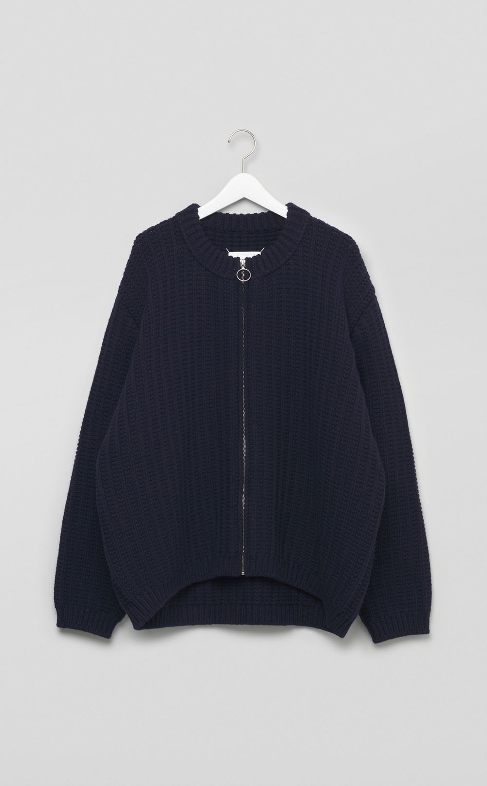 Maison Margiela｜リブジップアップニットジャケット