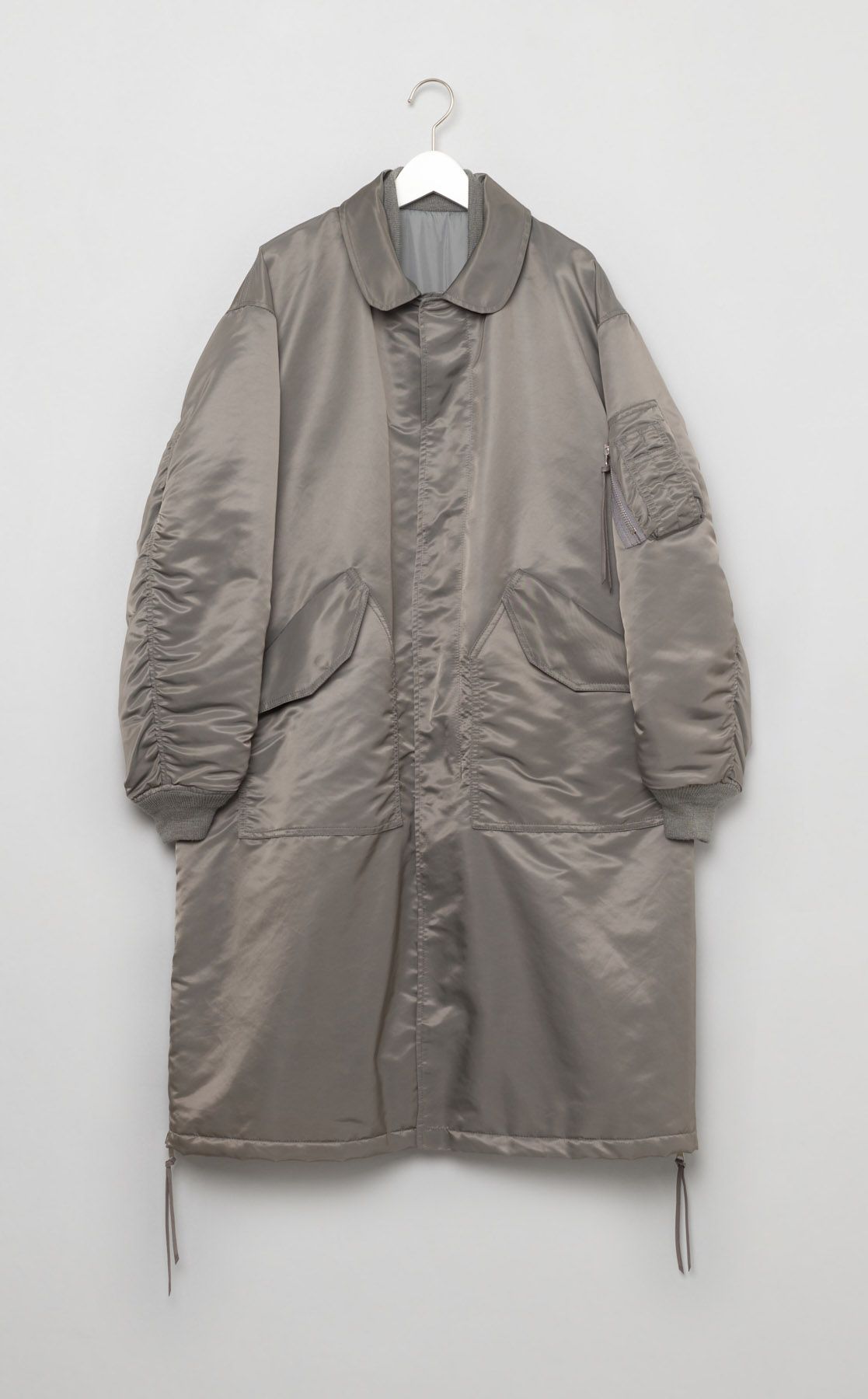 08sircus｜リバーシブルロングMA-1コート