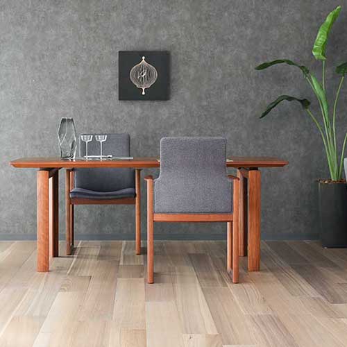 飛騨家具 nissin 日進木工 N ユイ アームチェア 国産家具 無垢