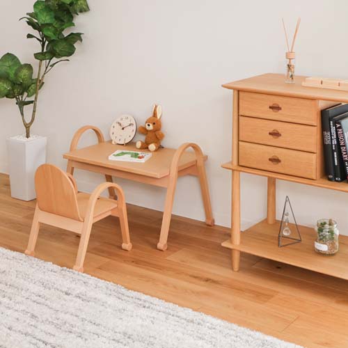 飛騨家具 nissin 日進木工 Accent アクセント キッズテーブル 国産家具
