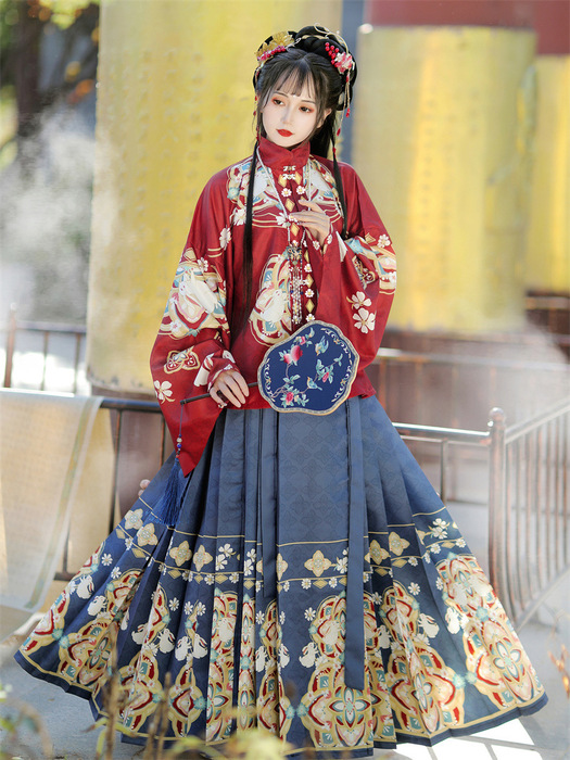 ロリータファッション 【中華ロリータ】チャイナデザインハイネック