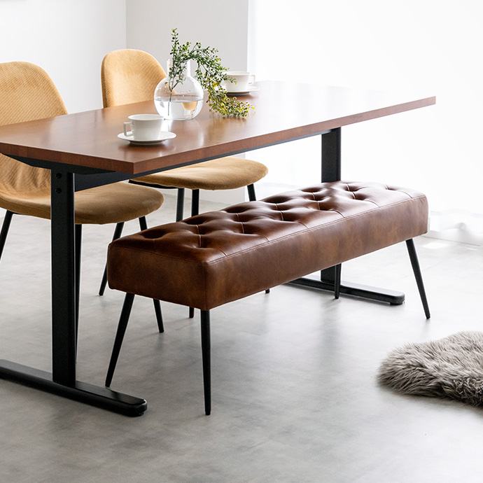 g167007]【幅110cm】Albie ダイニングベンチ ダイニングチェア | 家具