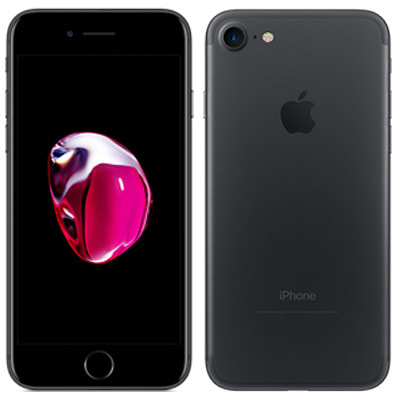 SIMロック解除済】au iPhone7 32GB A1779 (MNCE2J/A) ブラック|中古