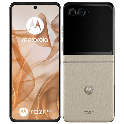 motorola razr 50s A403MO サンドクリーム【SoftBank版SIMフリー