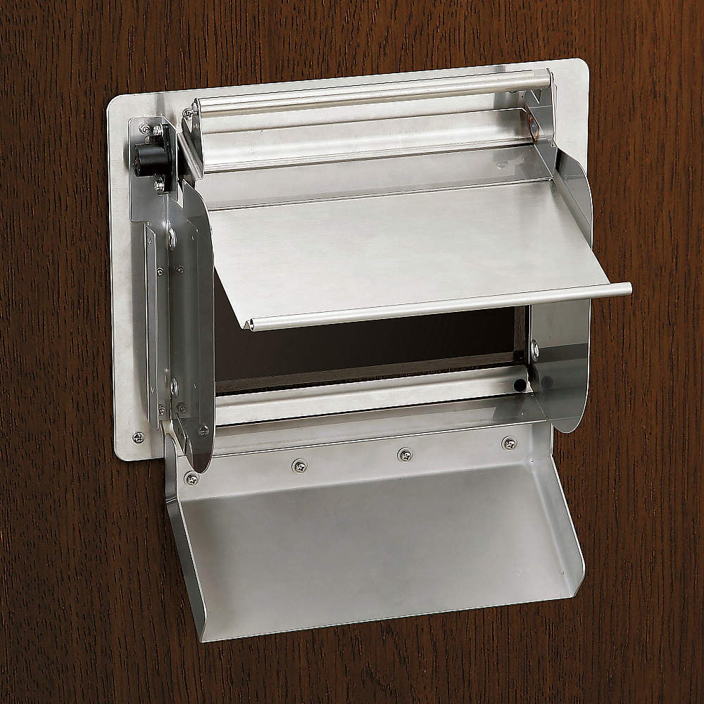 ステンレス 屑入投入口ガイド AZ-SLP型 【スガツネ工業】