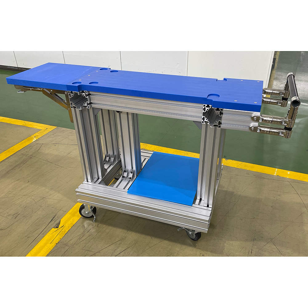 折りたたみ棚受用 一括解除レバーセット EBN-90型 EBN-DA型 幅広用