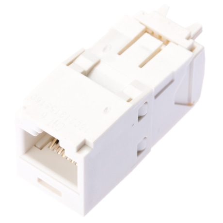 CJ688TGIW: カテゴリ6 モジュラージャック(TGタイプ・オフホワイト