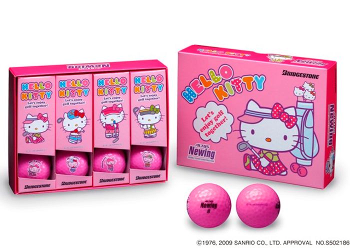 Newing」からハローキティ＆ドラえもんボール発売！ - ゴルフ総合