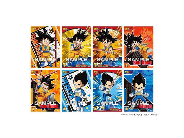 TVアニメ ドラゴンボールDAIMA: クリアカードコレクションガム 1Box