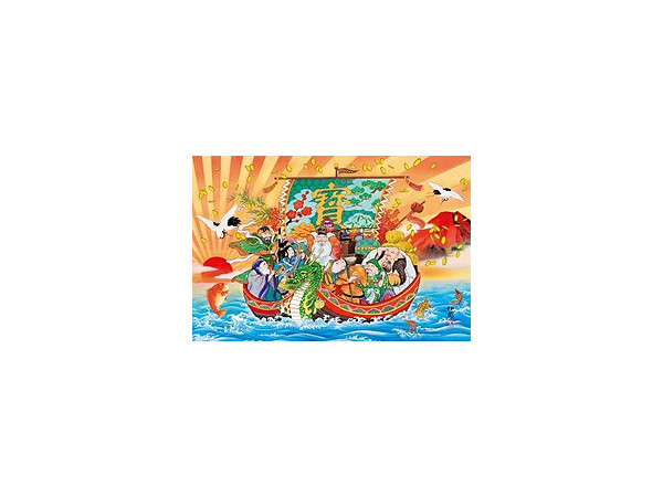 パズルの達人: 開運七福神御宝船 1000ピース | HLJ.co.jp