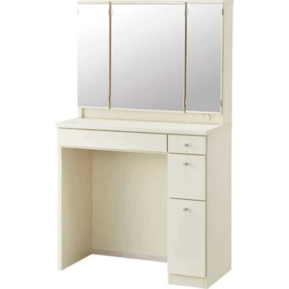 三面鏡ドレッサー 三面鏡ドレッサー(ブラウン)｜高級マホガニー家具VENECHIA｜おしゃれ