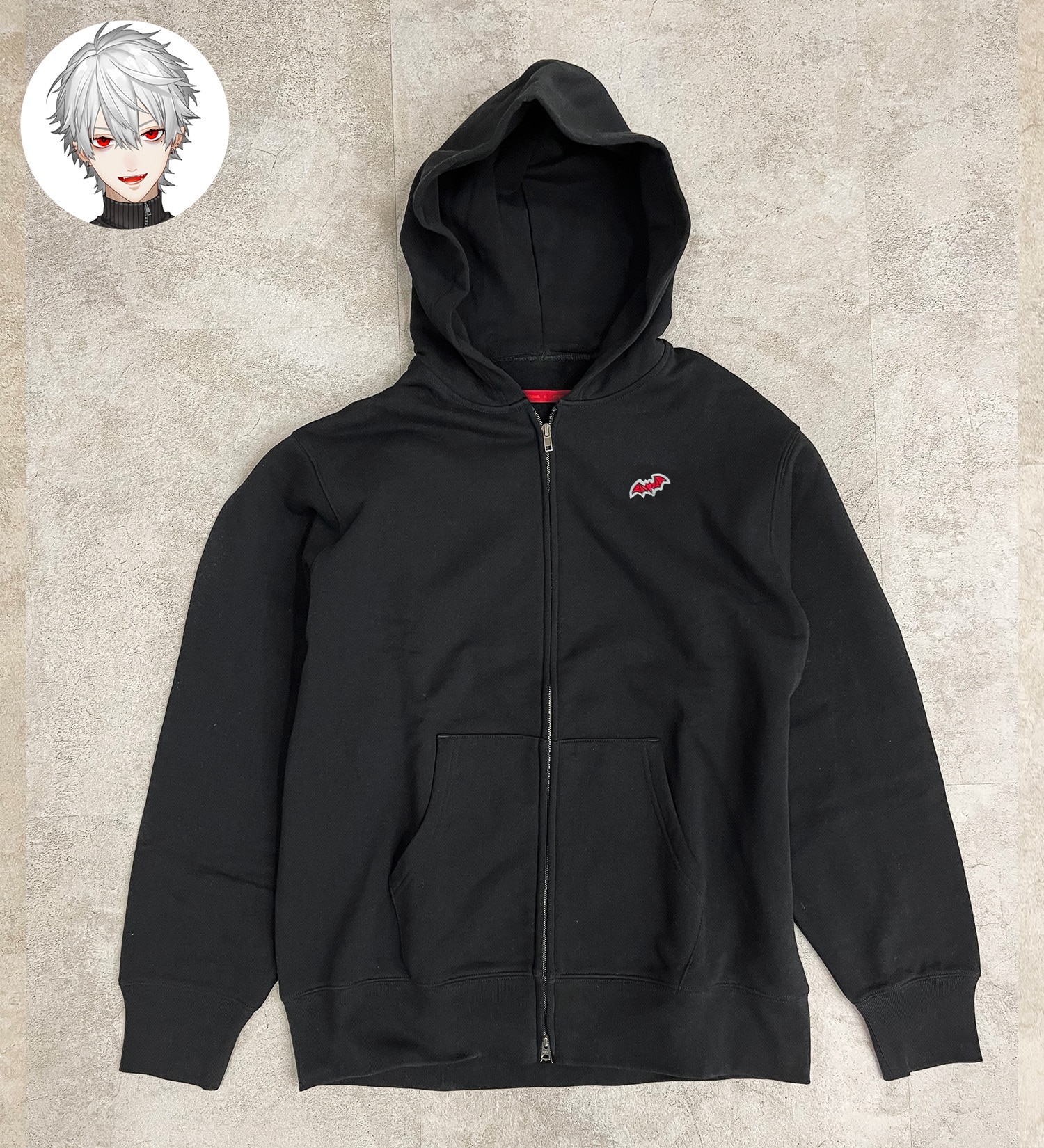 受付終了】【にじさんじ】葛葉×EDWIN ダブルジップパーカー|EDWIN