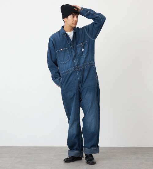 DUNGAREES UNION-ALLS/つなぎ/ジャンプスーツ/オールインワン/デニム