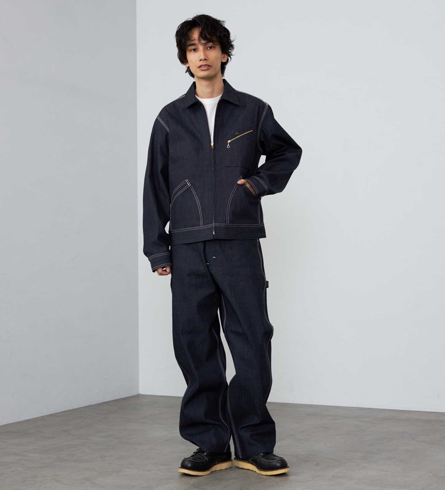 リジッド】91B ZIP-UPブルゾン/セットアップ対応|Lee|リー