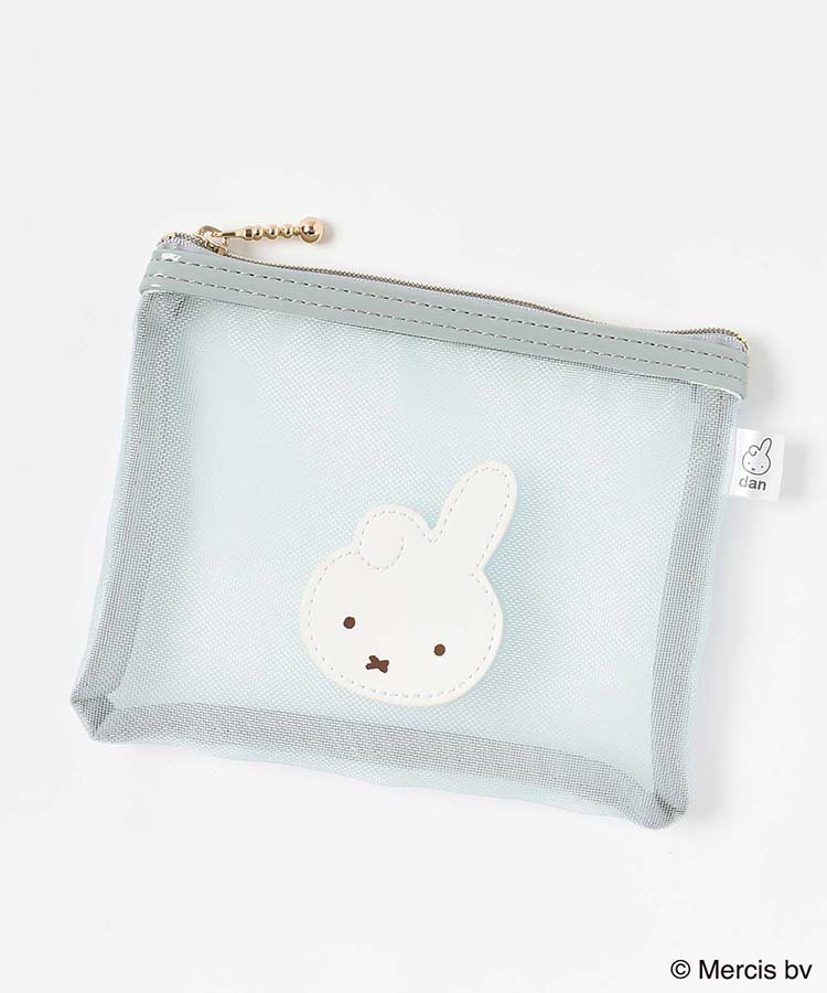 BRUNA COLOR MESHミニフラットポーチ ブルーナ ミッフィー miffy