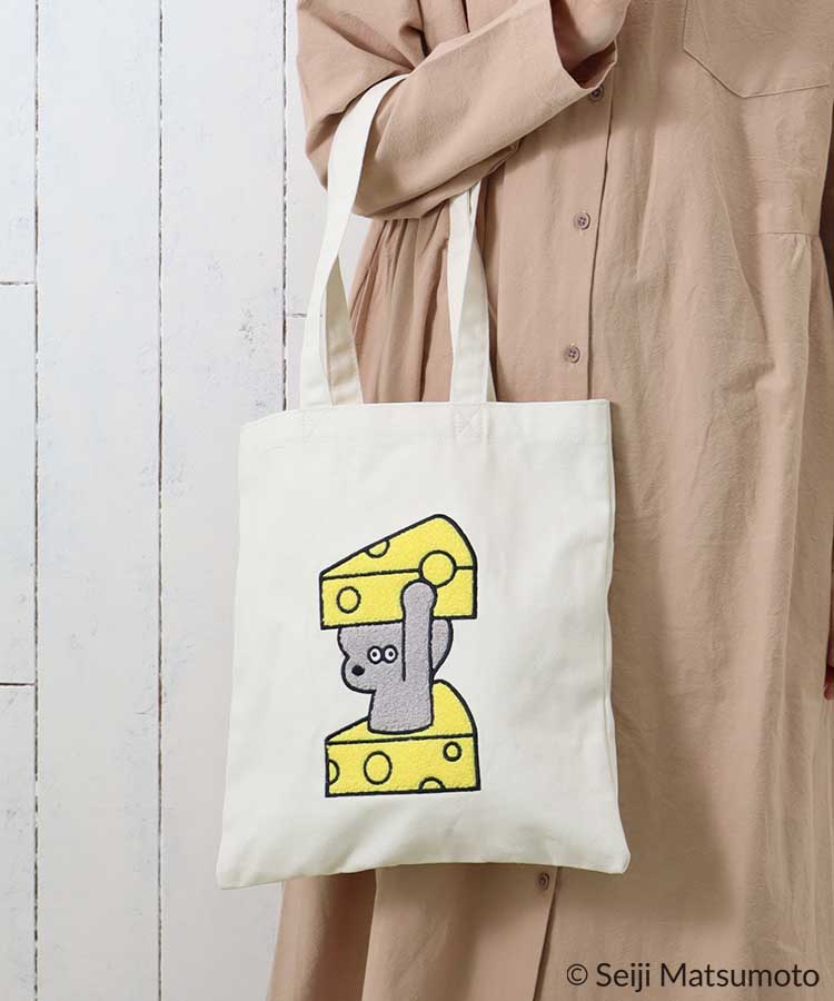 ねずみのANDYトートバッグ 松本セイジ ANDY アンディ ねずみのANDY