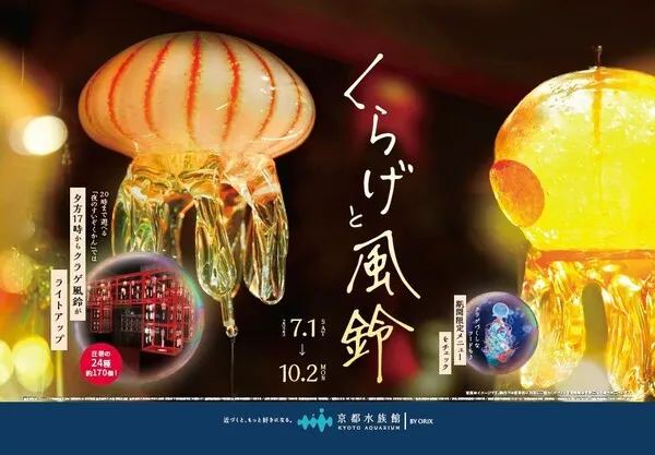 くらげと風鈴』京都水族館の最新情報 | 子供とお出かけ情報「いこーよ」