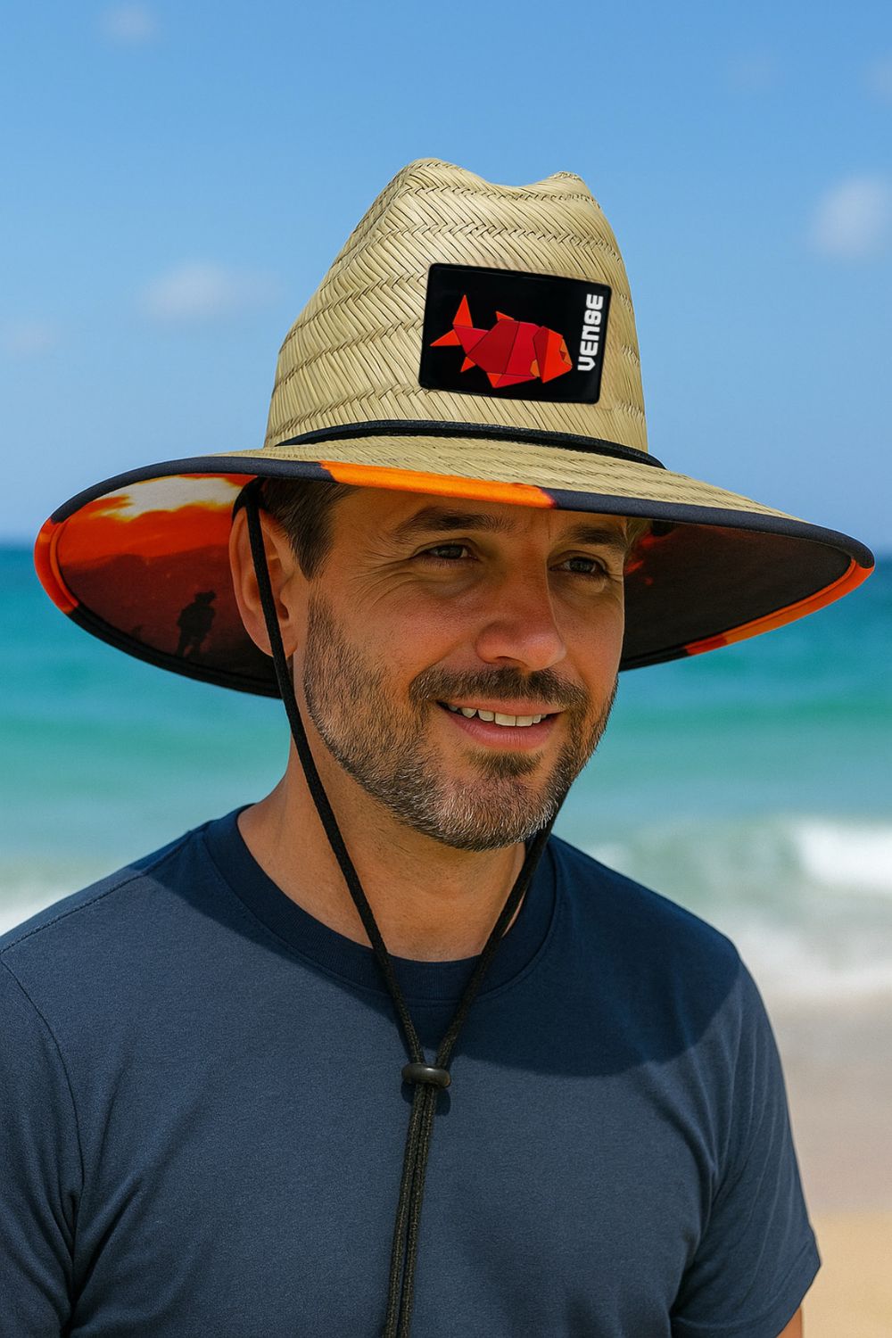 Sunrise Lifeguard Straw Hat