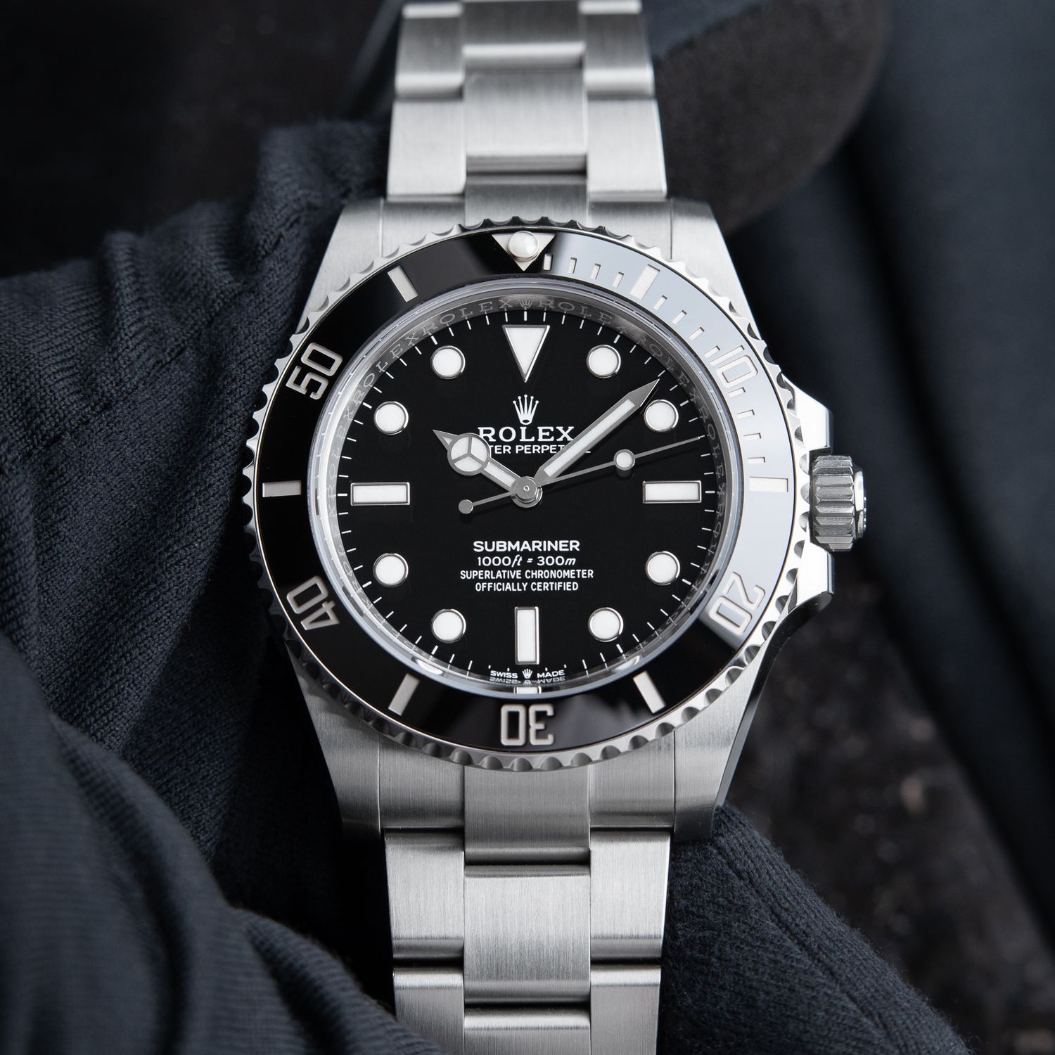 Rolex Submariner (No Date) Oyster Perpetual Diver Black Ceramic
