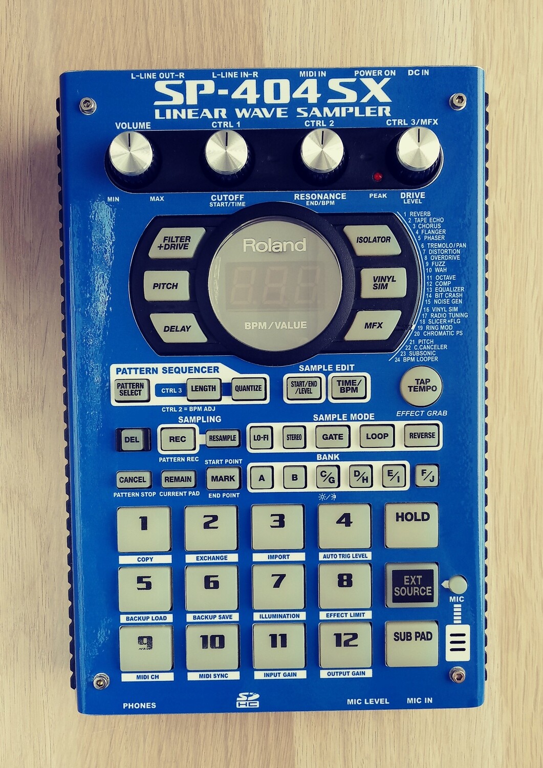 Vinyl skins for Roland SP-404SX (choose color)