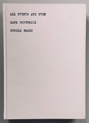 Mark Borthwick All Events Are Even