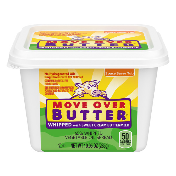 Move Over Butter Whipped Vegetable Oil Spread With Sweet Cream