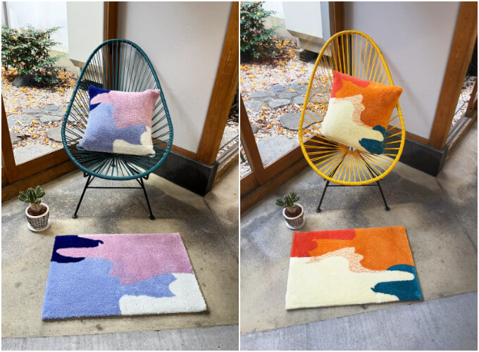 新生活・引越し祝いのギフトにも。一枚でお部屋華やぐ「MIYOSHI RUG