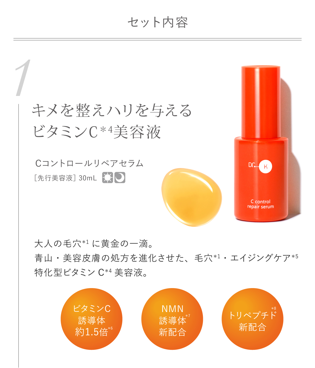 定期セット】毛穴×美白ケア3品セット｜ドクターケイ【公式】オンライン