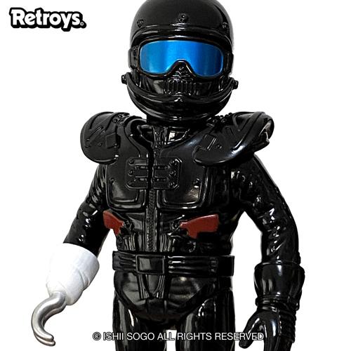 Retroys 狂い咲きサンダーロード JINソフビフィギュア彩色版