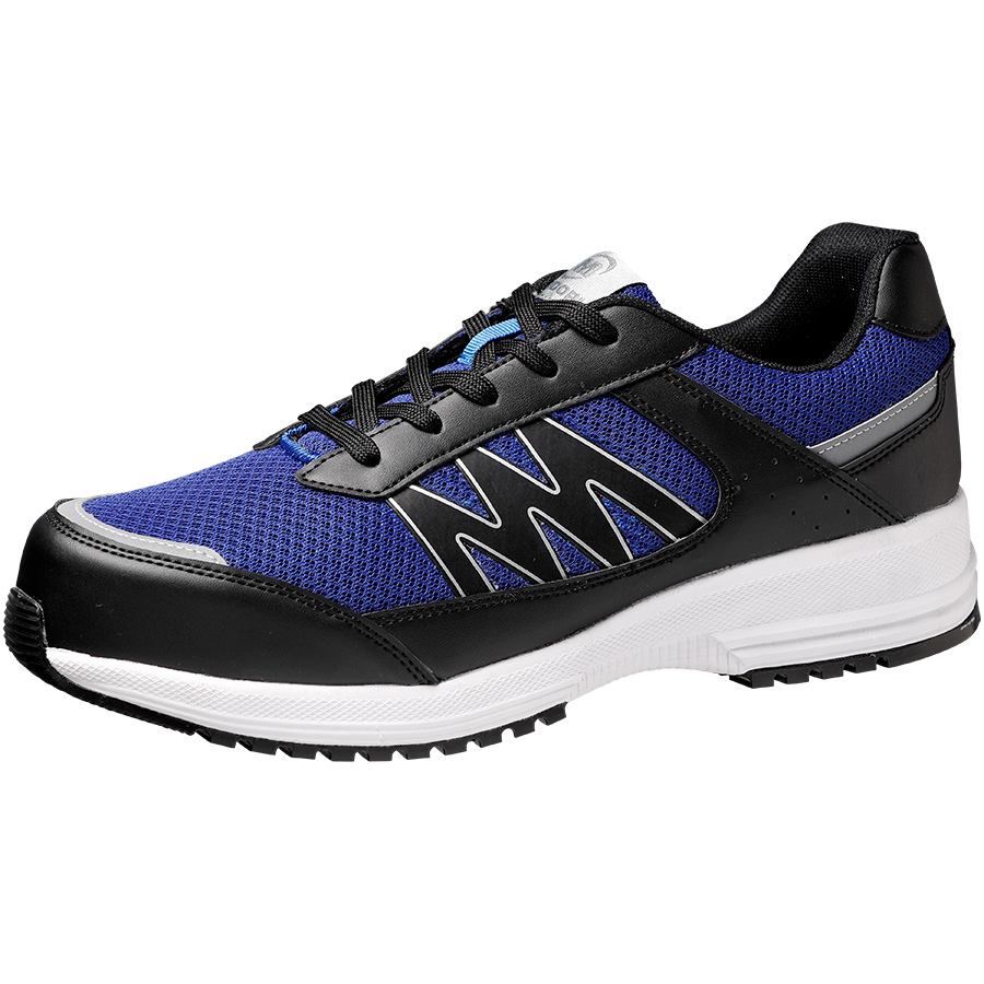 超軽量耐滑作業靴 WL－110 （ひもタイプ） ブルー | 【ミドリ安全